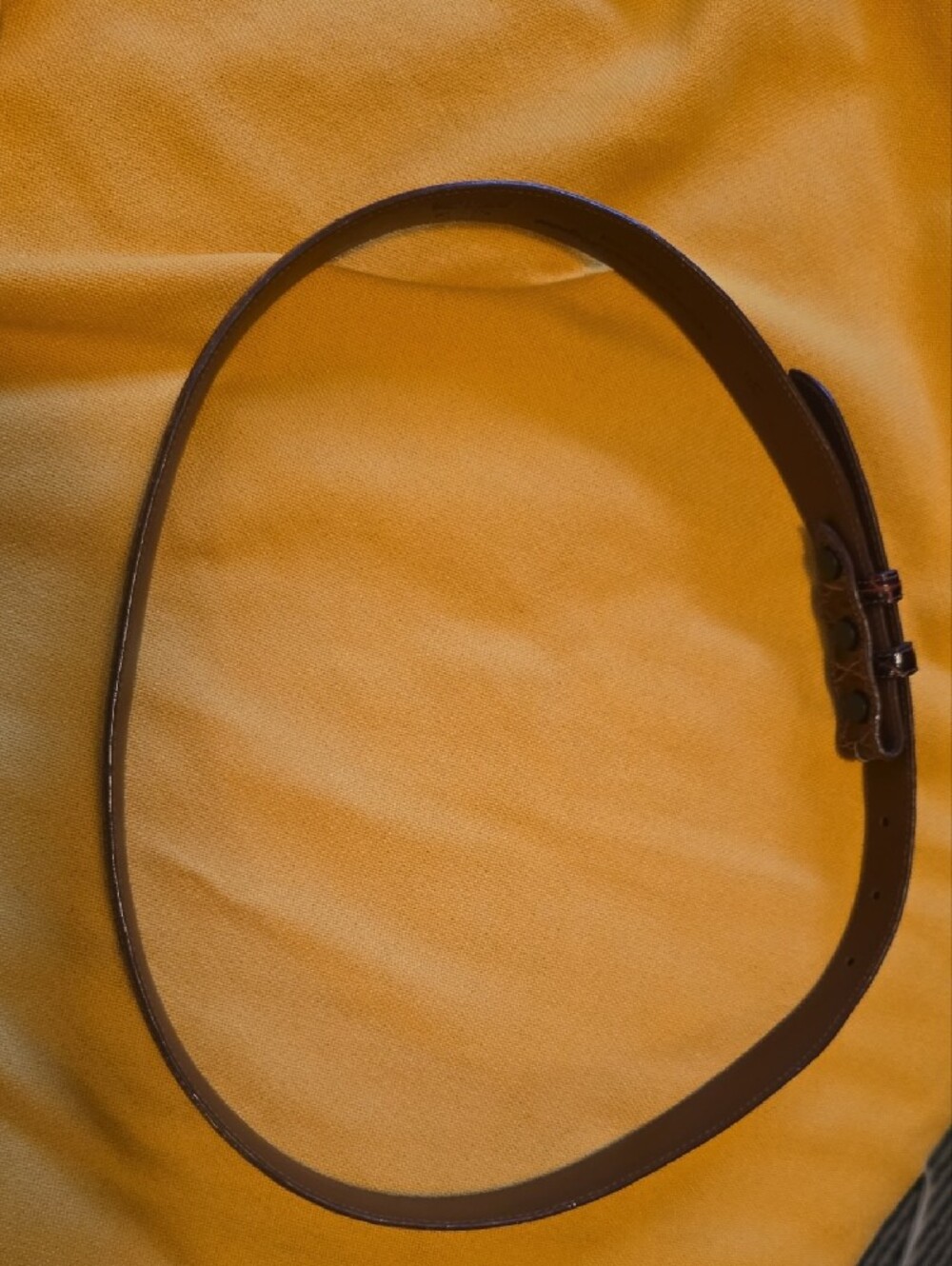 Women's Genuine American Alligator Leather Belt - Picture 3 of 5